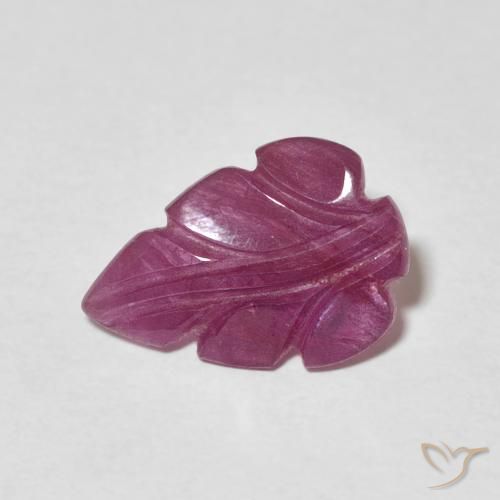1.66ct Natural roxo avermelhado Rubi, Chique, Opaco