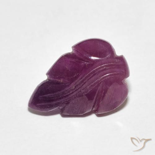 2.77ct Natural roxo avermelhado Rubi, Chique, Opaco