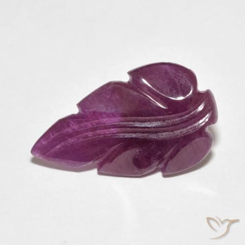 3.49ct Natural Sangria Roxa Rubi, Chique, Opaco