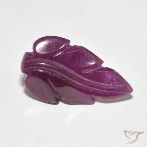 Rubi Sangria Roxa Natural 3.49ct, Chique, Opaco