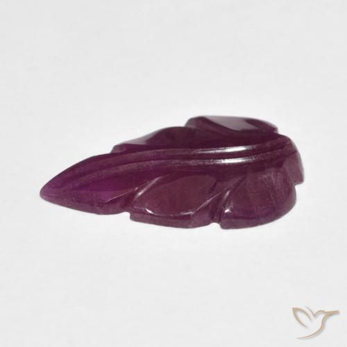 Rubi Sangria Roxa Natural 3.49ct, Chique, Opaco