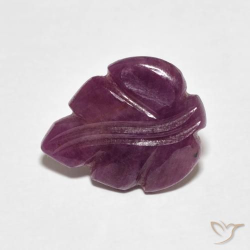 2.63ct Natural roxo avermelhado Rubi, Chique, Opaco