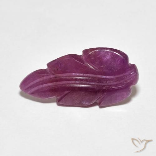 3.23ct Natural Sangria Roxa Rubi, Chique, Opaco