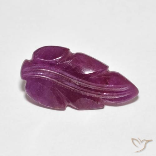 Rubi Sangria Roxa Natural 3.23ct, Chique, Opaco