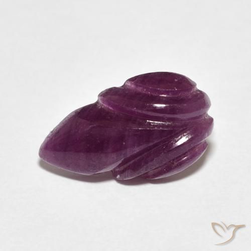 3.83ct Natural Boysenberry Roxo Rubi, Chique, Opaco