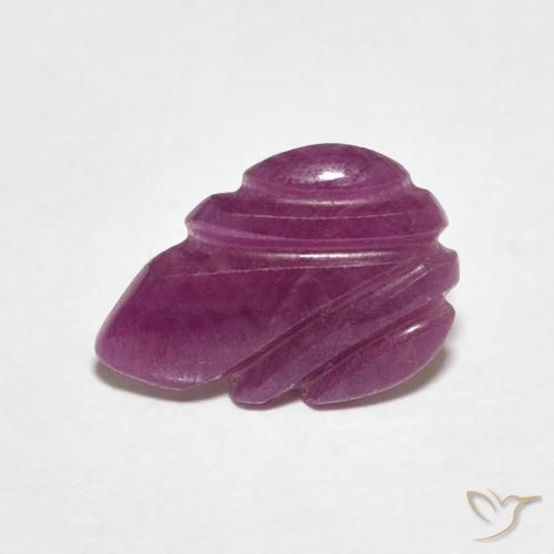 1.66ct Natural Sangria Roxa Rubi, Chique, Opaco