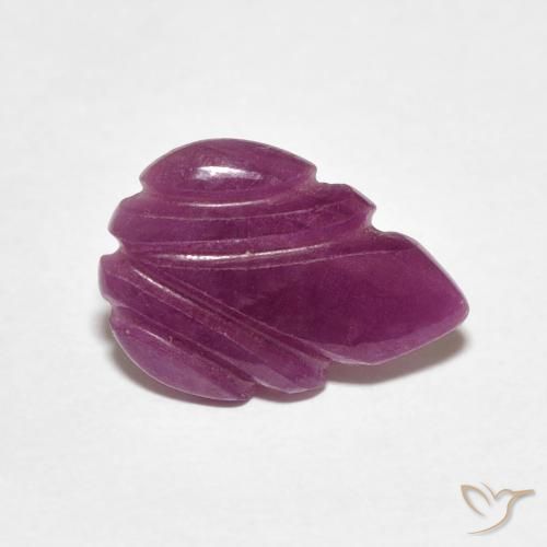 Rubi Sangria Roxa Natural 1.66ct, Chique, Opaco