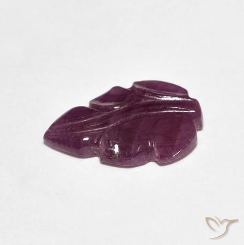 Rubi framboesa vermelha Natural 2.70ct, Chique, Opaco