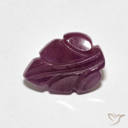Rubi framboesa vermelha Natural 2.93ct, Chique, Opaco