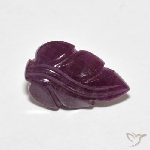 Rubi Medium Dark-Purple Natural 3.86ct, Chique, Opaco