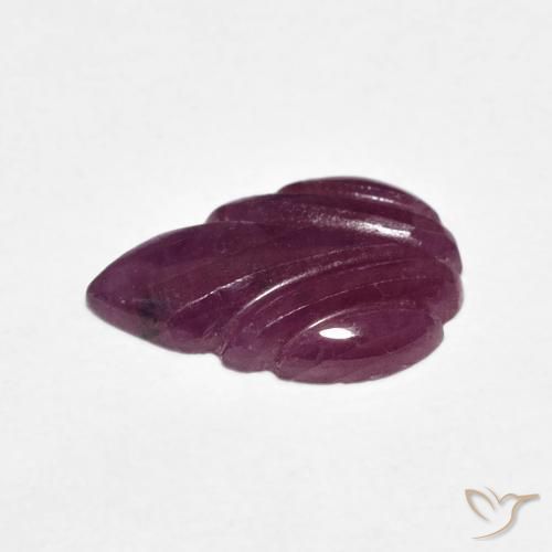 Rubi Medium Dark-Purple Natural 3.19ct, Chique, Opaco