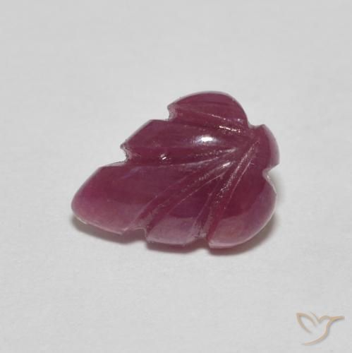1.67ct Natural Carmesim Profundo Rubi, Chique, Opaco