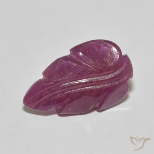 4.07ct Natural roxo médio Rubi, Chique, Opaco