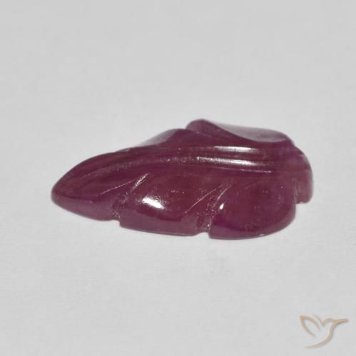 Rubi roxo médio Natural 4.07ct, Chique, Opaco