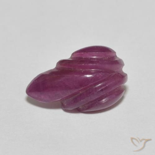 2.52ct Natural roxo avermelhado Rubi, Chique, Opaco