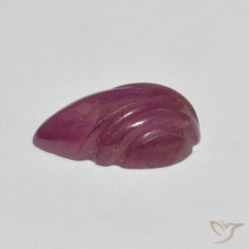 Rubi Medium Dark-Purple Natural 3.48ct, Chique, Opaco