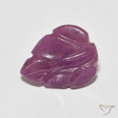 Rubi esculpido de 3,36 quilates, 13,1 x 10,5 mm de Madagascar, Photo A