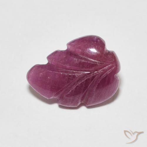 Rubi Vermelho escuro Natural 1.23ct, Chique, Opaco