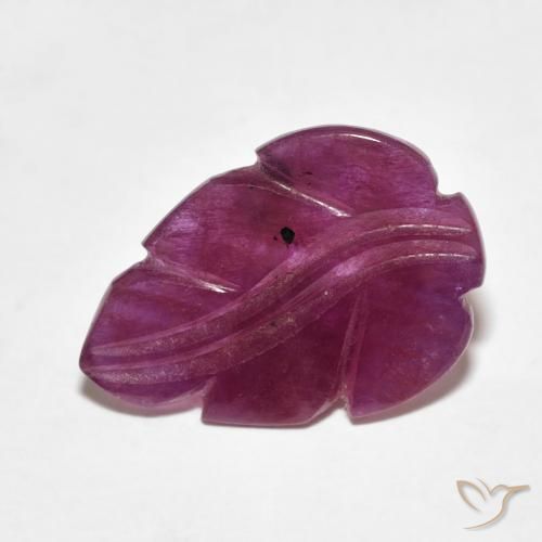 2.93ct Natural Medium Dark-Purple Rubi, Chique, Opaco