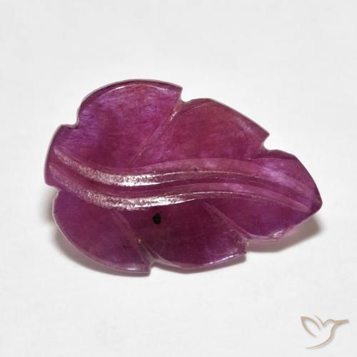 Rubi Medium Dark-Purple Natural 2.93ct, Chique, Opaco