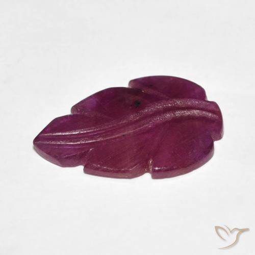 Rubi Medium Dark-Purple Natural 2.93ct, Chique, Opaco