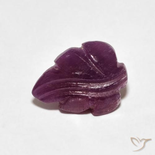 2.78ct Natural Medium Dark-Purple Rubi, Chique, Opaco