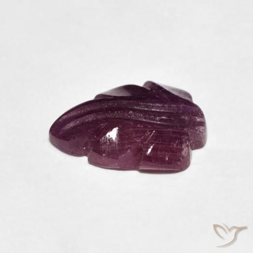 Rubi Medium Dark-Purple Natural 2.78ct, Chique, Opaco