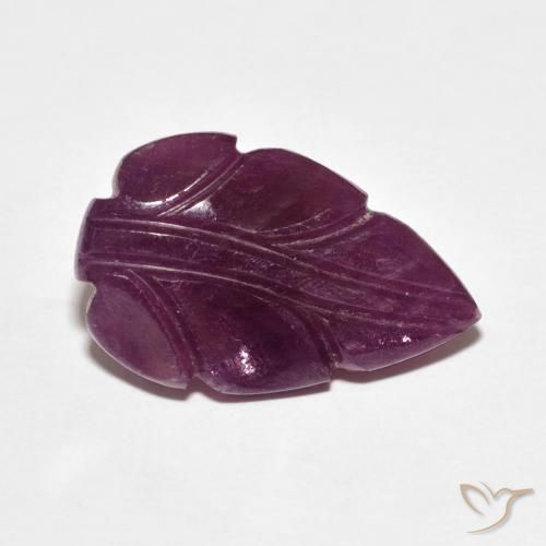 Rubi framboesa vermelha Natural 6.73ct, Chique, Opaco