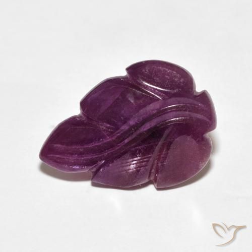 6.46ct Natural roxo avermelhado Rubi, Chique, Opaco