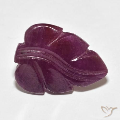 Rubi Medium Dark-Purple Natural 9.79ct, Chique, Opaco