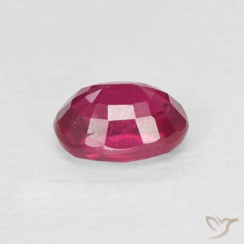 Rubi vermelho médio Natural 1.22ct, oval, VS