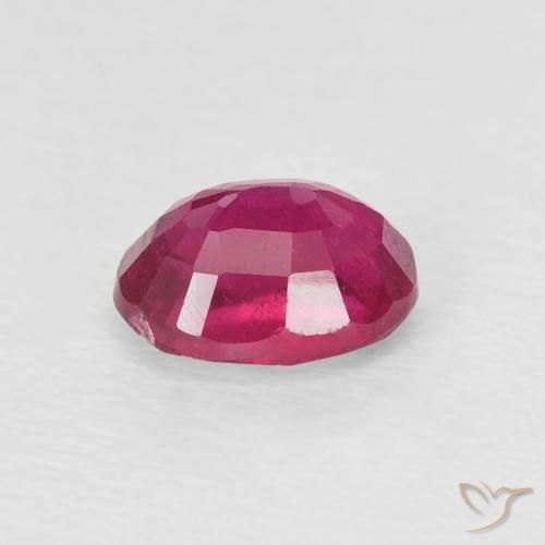 Rubi Luz vermelha Natural 1.28ct, oval, VS