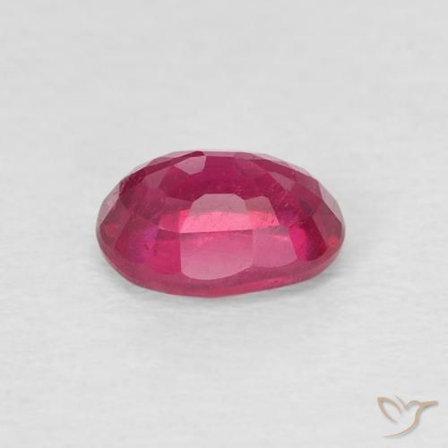 Rubi Luz vermelha Natural 1.21ct, oval, VS