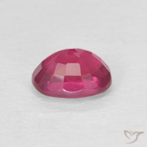 Rubi Rosa Avermelhado Profundo Natural 1.28ct, oval, VS