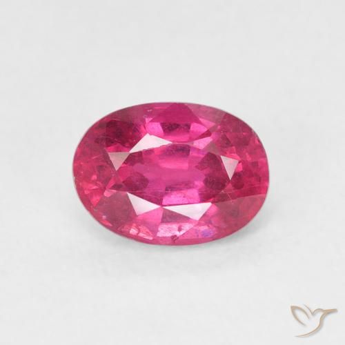 1.31ct Natural Vermelho rosado Rubi, oval, VS