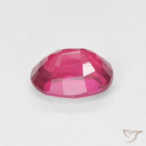 Rubi Vermelho rosado Natural 1.31ct, oval, VS