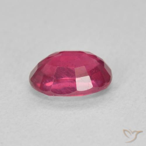 Rubi Luz vermelha Natural 1.24ct, oval, VS