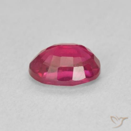 Rubi Luz vermelha Natural 1.17ct, oval, VS