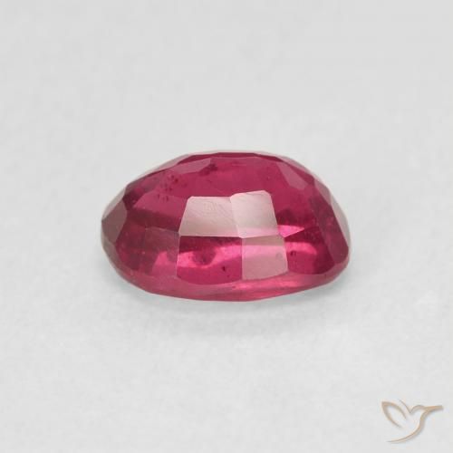 Rubi Medium Dark-Red Natural 1.32ct, oval, VS