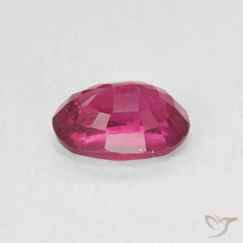Rubi Vermelho rosado Natural 1.25ct, oval, VS