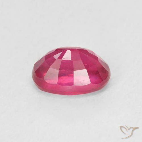 Rubi Luz vermelha Natural 1.36ct, oval, VS