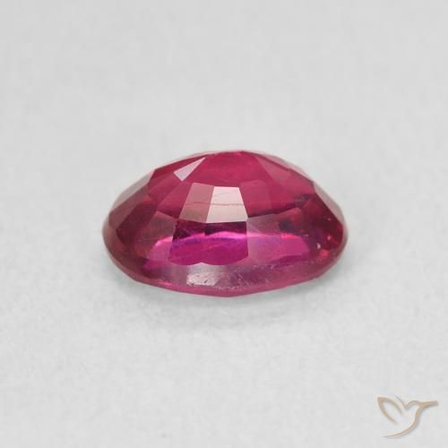 Rubi vermelho médio Natural 1.24ct, oval, VS