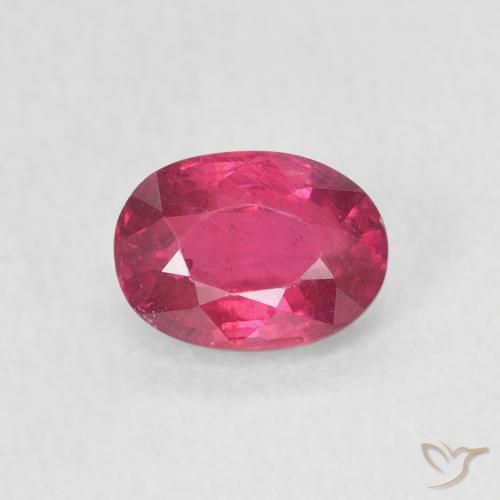 1.26ct Natural Vermelho rosado Rubi, oval, VS