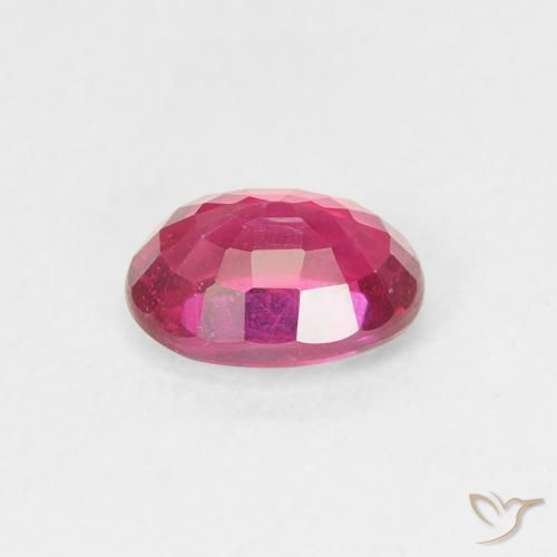 Rubi Luz vermelha Natural 1.23ct, oval, VS