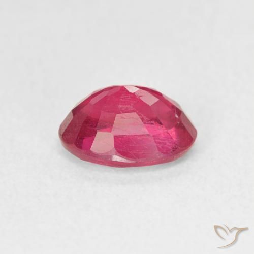 Rubi Luz vermelha Natural 1.17ct, oval, VS