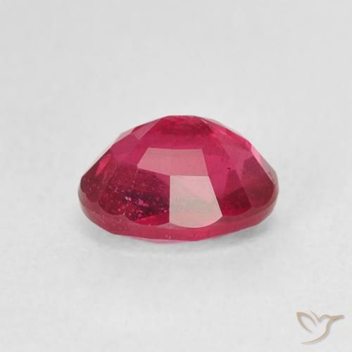 Rubi vermelho médio Natural 1.45ct, oval, VS