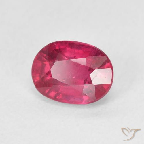 Rubi Jam Red Natural 1.39ct, oval, VS