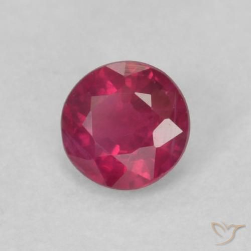 Rubi Medium Dark-Red Natural 0.20ct, Redondo, VS