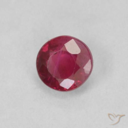 Rubi Jam Red Natural 0.23ct, Redondo, VS