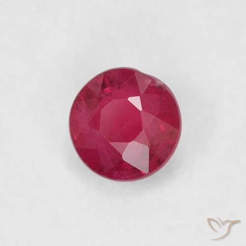 Rubi Jam Red Natural 0.29ct, Redondo, SI-I1